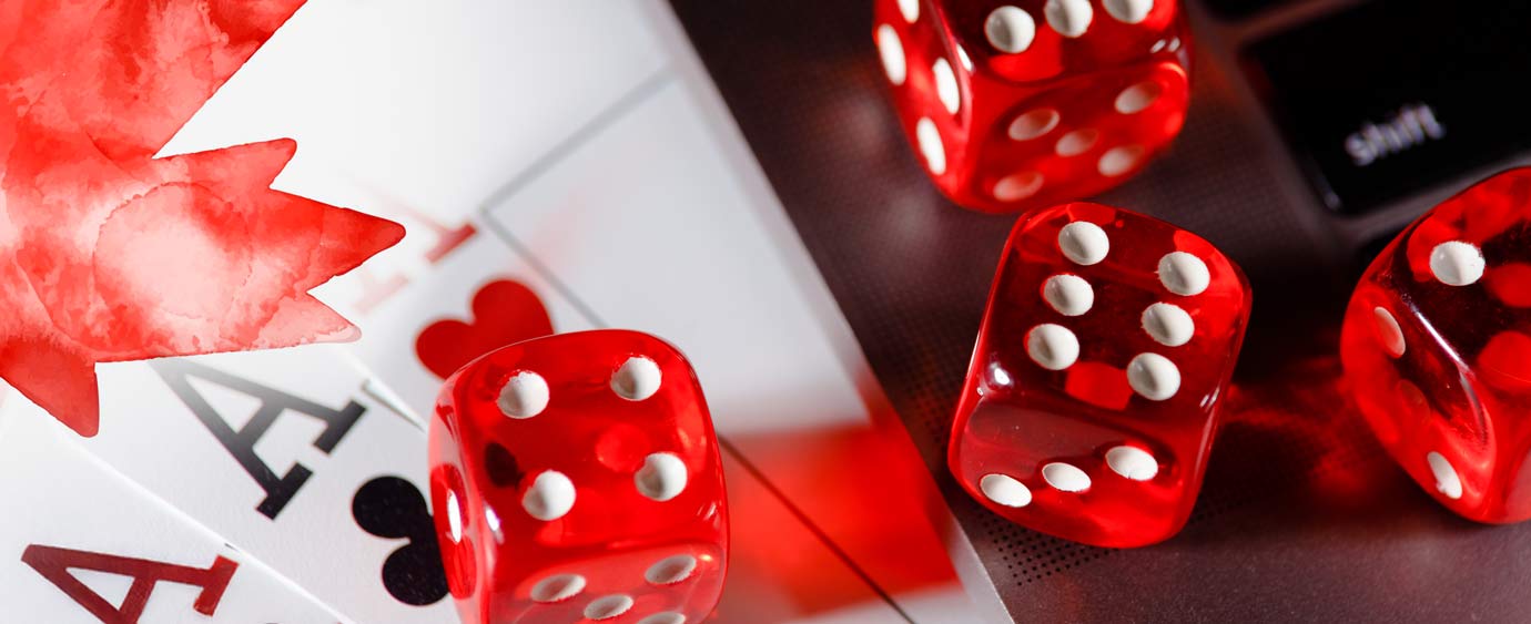 red playing dice Canada