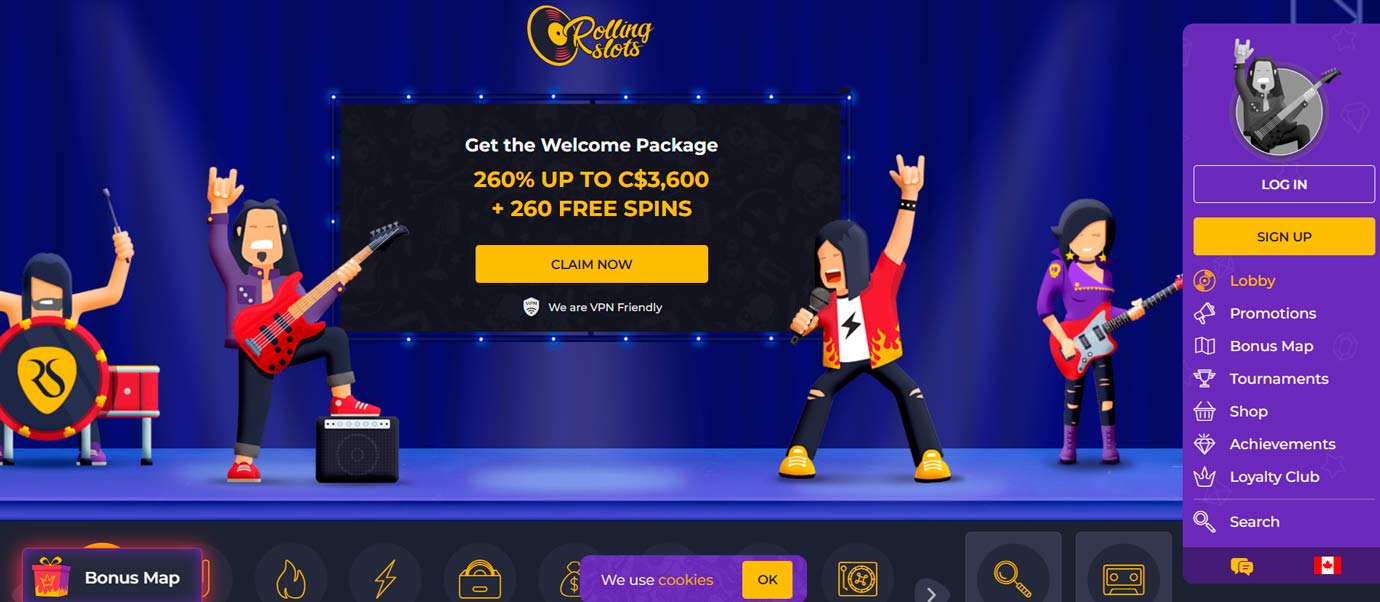Rolling Slots Casino