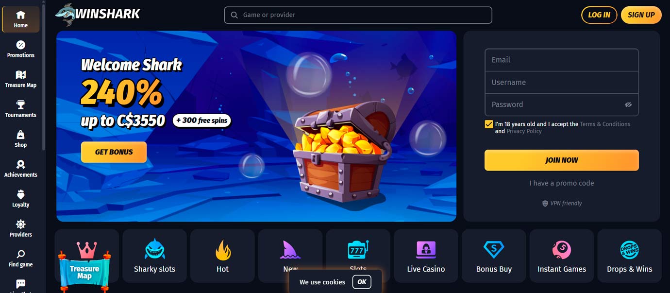Winshark Casino